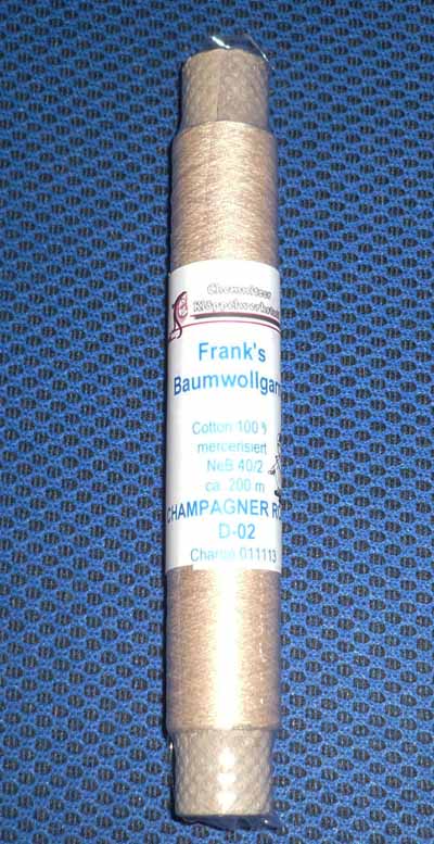 Franks Cotton - Thread 40/2 Champangner Rose 32